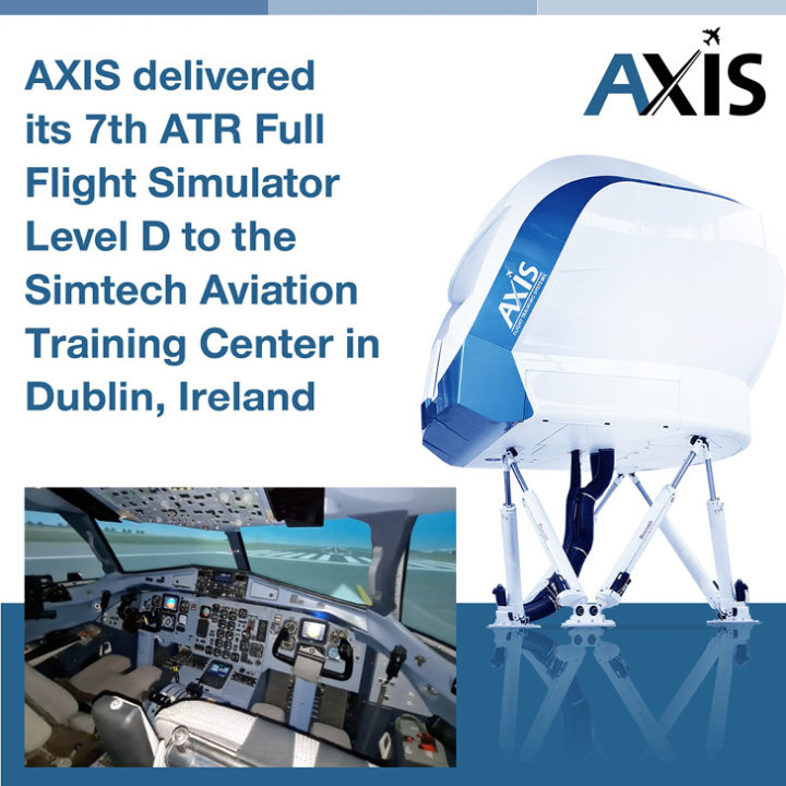 Full Flight Simulator Level D to Simtech Aviation Training Center in Dublin