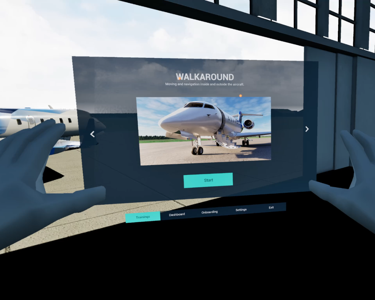 AXIS launches VR solution for business jet pilot training