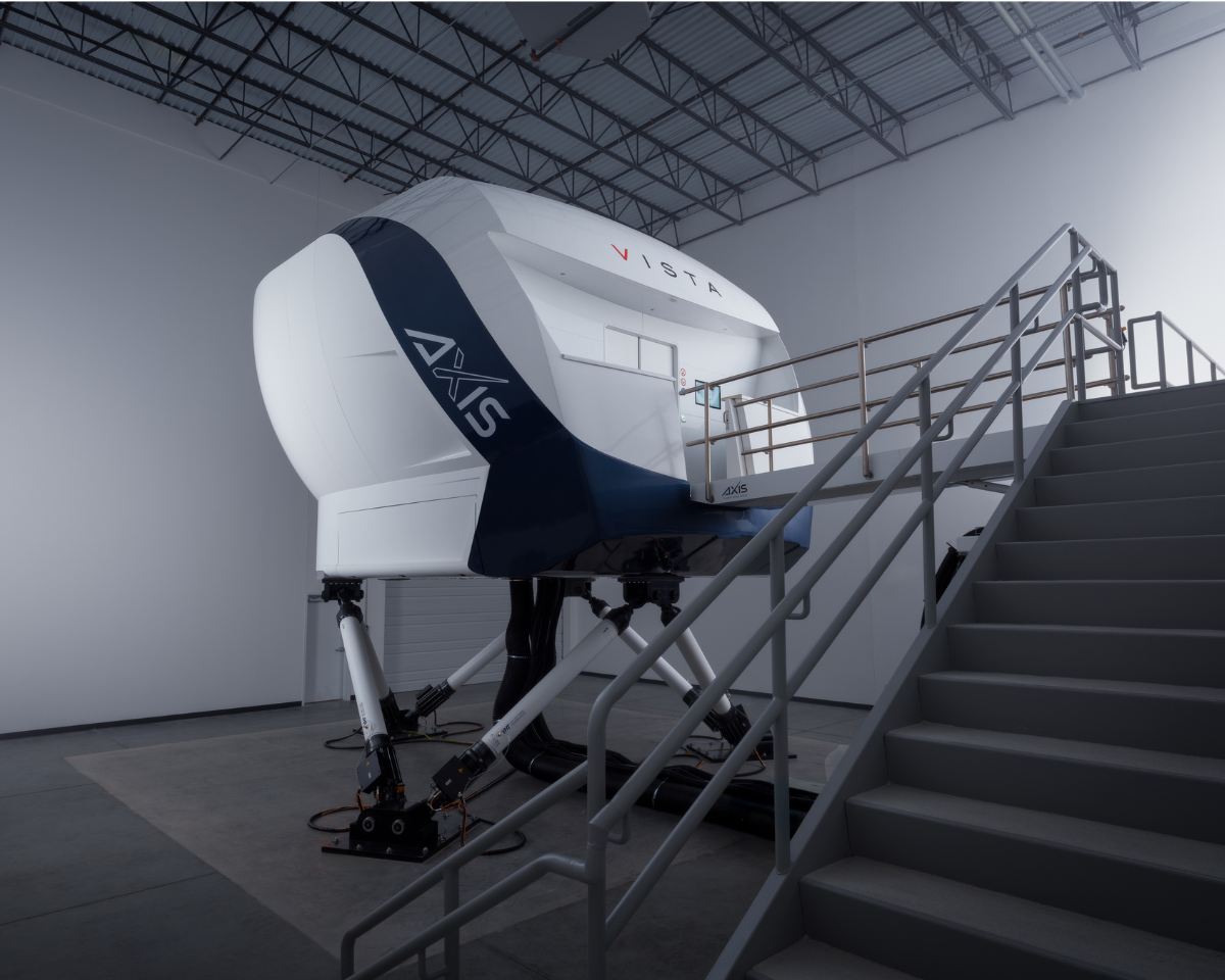 AXIS qualifies first US-based Level D CL350 simulator for Vista America
