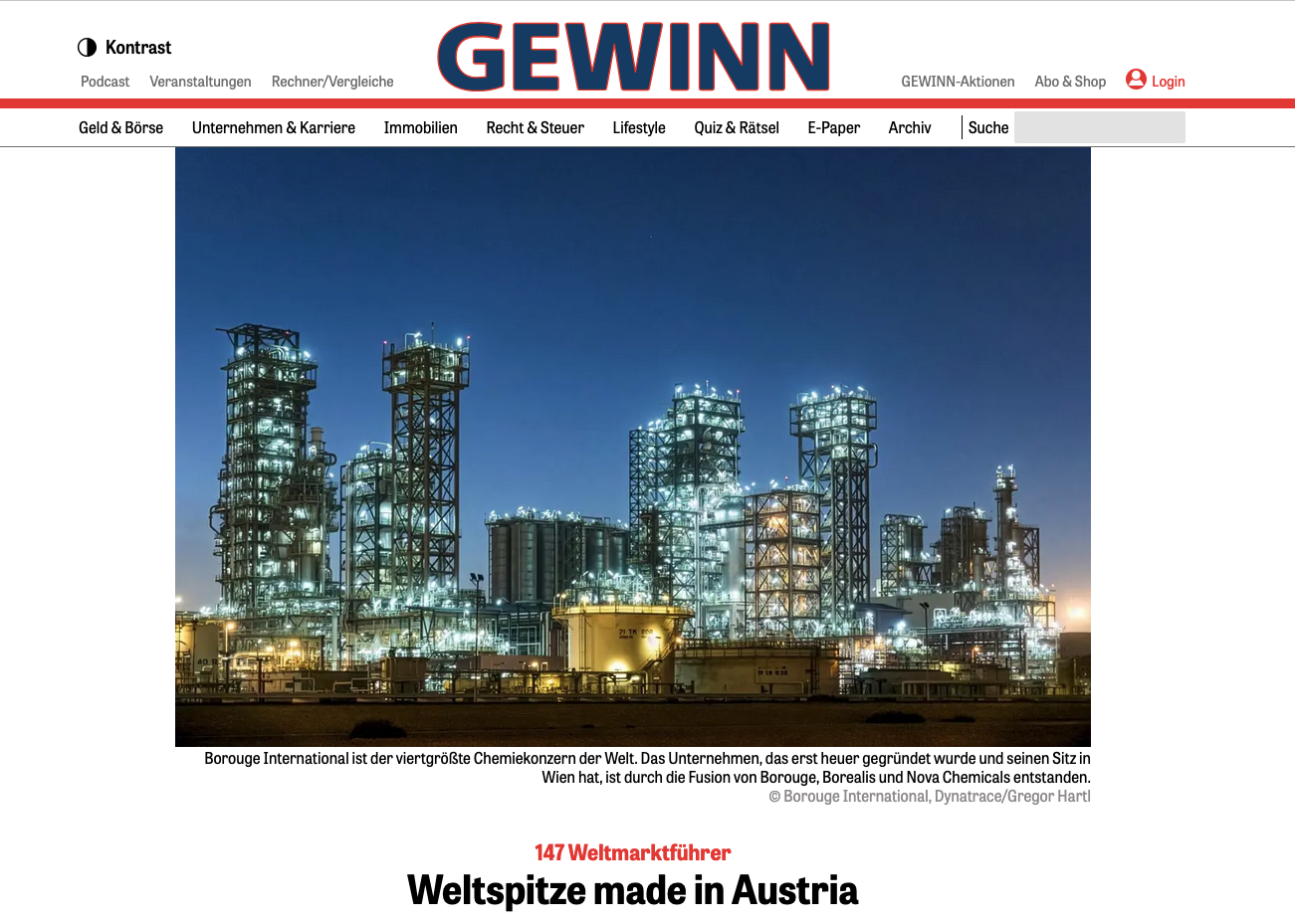 AXIS Flight Simulation Listed Among Austria’s World-Market Leaders